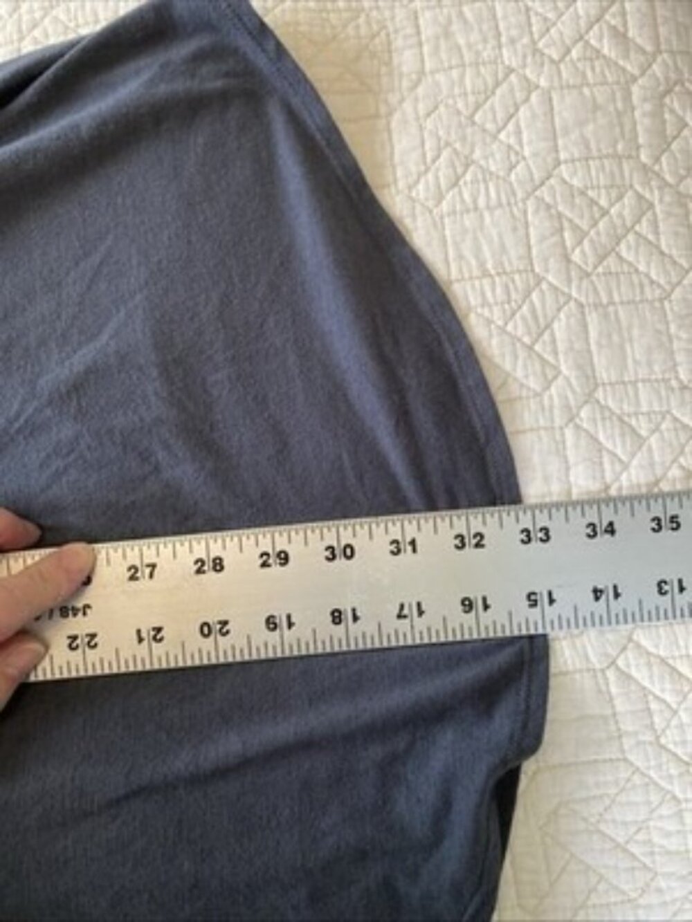 The North Face V-neck E Z T-shirt Dress Sz XS Gray Zip Pockets Outdoors Hiking - Picture 11 of 16